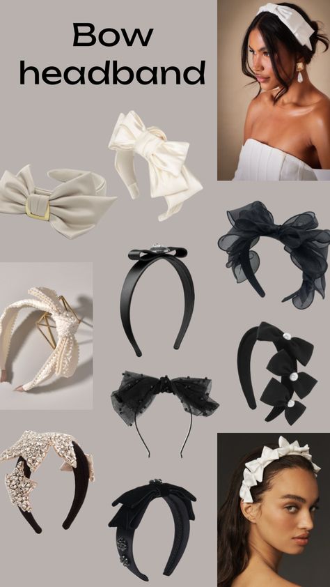 #hair #hairinspo #hairstyles #bows #headband #fashionaccessories #styleinspo #pretty #cute Hairstyles Bows, Hairstyles Headband, Fashion Trend Board, Fashion Hair Accessories, Stylish Fashion, Headband Hairstyles, Hair Claw, Bow Headband, Hair Accessories For Women