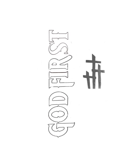 God's Son Tattoo, God First Tattoo Stencil, Gods Gift Tattoo, God First Tattoos, Jesus On Cross Tattoo, Stomach Tattoo Ideas, Tattoos For Guys Forearm, Jesus On Cross, Arm Tattoos For Guys Forearm