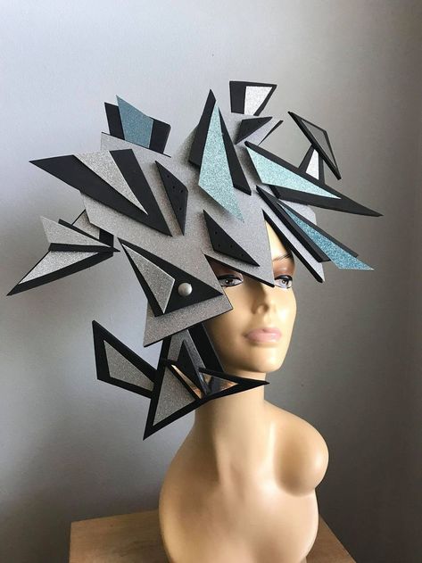 Scifi Mask, Mask Futuristic, Jedi Princess, Jeweled Headband, Costume Mask, Costume Hats, Tiaras And Crowns, Black Mirror, Fashion Face