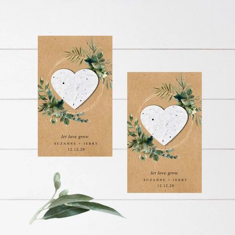 An Eco-Friendly Option: Plantable Wedding Favor Seeds Seed Paper Wedding Favors, Seed Paper Favors, Plantable Wedding Favors, Affordable Wedding Favours, Custom Seed Packets, Seed Packets Favors, Seed Favors, Plantable Paper, Seed Wedding Favors