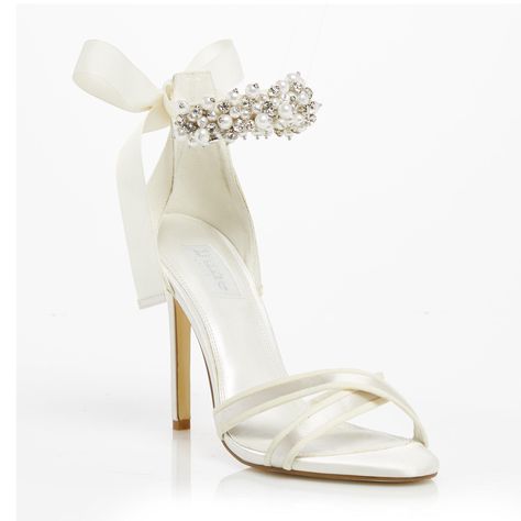 Colorful Wedding Shoes, Bride Heels, Satin Wedding Shoes, Ivory Wedding Shoes, Wedding Shoes Bride, Shoe Wishlist, Bridal Sandals, Bridal Heels, Wedding Shoes Heels