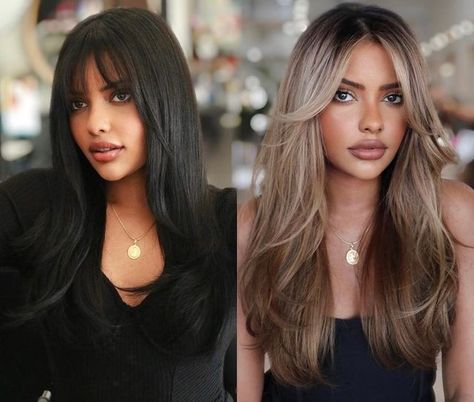 From Dark Hair To Light Hair, Dark Hair Transformation To Light, Dark Hair Vs Light Hair, Dark Brown Hair Transformation, Dark Hair To Blonde Before And After, Hair Makeover Before And After, Dark Hair To Light Before And After, Blonde To Dark Hair Before And After, Hair Transformation Before And After