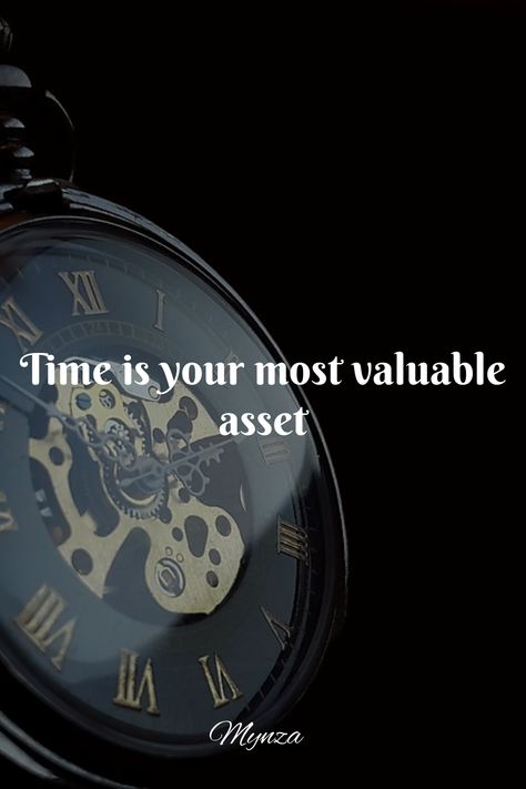 ⏳ "Reflect on the essence of life with this profound quote: 'Time is your most valuable asset.' Every second that passes is an opportunity to shape your future, pursue your dreams, and make meaningful connections. Embrace the present, for it is the canvas upon which you paint your legacy. Let this quote be a reminder to prioritize your time, invest it wisely, and savor every moment as you create a life of purpose and fulfillment. 🌟 #Motivation #TimeManagement #CreateYourLegacy" Time Is Your Most Valuable Asset, Motivational Business Quotes, Use Your Time Wisely, Quote Time, Manager Quotes, Future Quotes, Pursue Your Dreams, Profound Quotes, Business Motivational Quotes