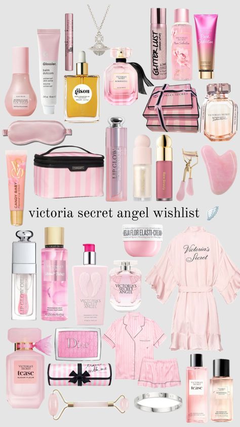 Zara Parfum, Pink Princess Aesthetic, Victoria's Secret Aesthetic, Victoria Secret Angel, Girly Christmas Gifts, Pretty Pink Princess, Pink Lifestyle, Birthday Wishes For Myself, Makeup Eye Looks