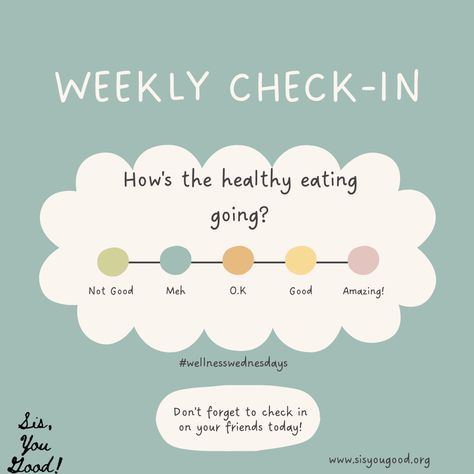 Wednesday Check In, Wellness Wednesday Tips Healthy, Wellness Check In, Plate Food, Liquid Diet, Wellness Wednesday, Colorful Fruit, Respiratory System, Loose Skin