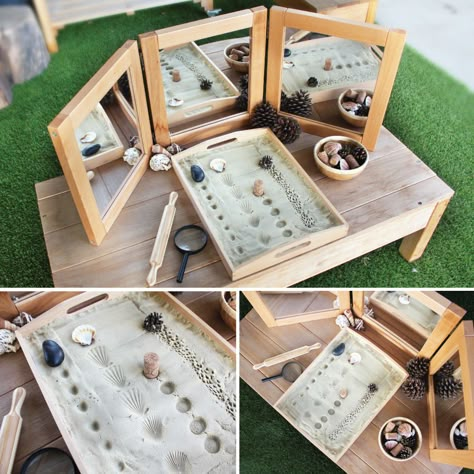 Provocation Table, Curiosity Approach, Reggio Inspired Classrooms, Reggio Classroom, Nature School, Reggio Inspired, Play Based Learning, Toddler Learning Activities, Reggio Emilia