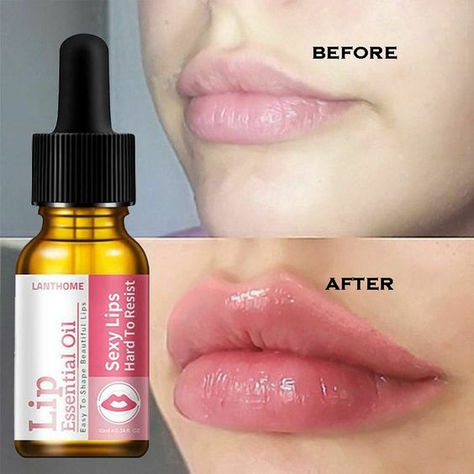 Lip Essential Oil, Premium Therapeutic Grade Oil Beauty Exfoliating For Lip Care Nourishing & Moisture for Aromatherapy, Diffuser, Lips Care, Massage - 10mL (1/3 Ounce) Lip Pump, Profumo Victoria Secret, Lip Care Tips, Lips Essentials, Lip Augmentation, Lip Filler, Perfect Skin Care Routine, Weight Workout, Facial Skin Care Routine