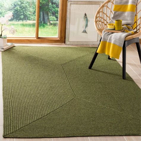 Country Rugs, Country Casual, Flatweave Area Rug, Solid Color Rug, Green Area Rug, Green Area Rugs, Soft Rug, My New Room, Green Rug