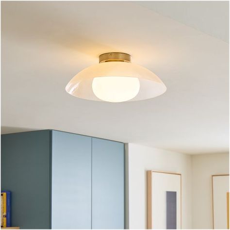 Modern Flush Mount Lighting | West Elm Modern Flush Mount Lighting, Spring Bedroom, Entryway Lighting, Modern Flush Mount, Indoor Lighting Fixtures, Bathroom Solutions, Metal Canopy, Perforated Metal, Lighting Trends