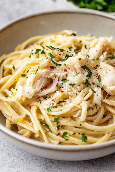 Lump Crab Meat Pasta Recipes, Angel Hair Pasta With Crab Meat, Crab Carbonara Pasta, Crab And Pasta Recipes, Crab Linguine Recipe, Pasta With Crab Meat, Creamy Crab Pasta, Crab Meat Pasta, Crab Pasta Recipes