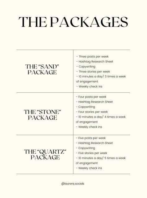 #socialmedia #socialmediamarketing #socialmediamanager #socialmediatemplates #socialmediatips #smm #instagrammarketing #growyourbusiness Social Media Manager Service Packages, Social Media Packages Pricing, Content Hooks, Corporate Core, Va Business, Film Ideas, Social Media Packages, Marketing Inspiration, Makeup Images