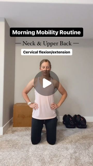 Lindsey Jones | Doctor of Physical Therapy on Instagram: "Keeping your spine move or regaining your mobility is critical for the health of your spine.  If you’re stiff in the morning, or simply want to keep your joints moving, start incorporating some morning mobility when you wake up!  This mobility routine takes the spine through all the motions through the cervical (neck) and thoracic (upper/mid back) spines.   It also provides stretching to several key muscles that can cause their own host of problems when tight.  *For those wondering, this is a 9” yoga ball used   👉🏻 Do you have neck or upper back pain that needs some work? Comment “POSTURE” and I’ll send you a link for my free posture guide that includes exercises for improving your posture for decreased neck & upper back pain.   F Morning Mobility, Mobility Routine, Doctor Of Physical Therapy, Upper Back Pain, Yoga Ball, Physical Therapy, Back Pain, In The Morning, Stretching