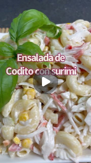 Surimi Salad, Surimi Recipes, Clean Eating, Mango, Chef, Salad, Pasta, On Instagram, Instagram