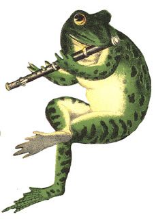 Happy Birthday Frog, Frog Playing Banjo, Frosch Illustration, Frog Illustration, Frog Pictures, Funny Frogs, Frog Art, A Frog, Frog And Toad