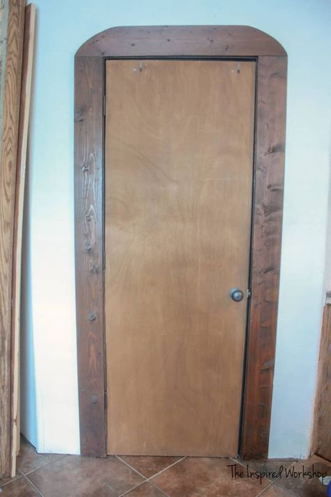 Hollow Core Door Makeover, Plywood Doors, Door Jam, Hollow Core Doors, Diy Budget, Brad Nails, Door Kits, Door Makeover, Door Trims