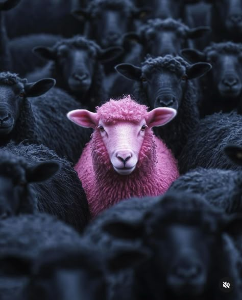 hannainaiah Miss Mary Mack, Pink Sheep, Miss Mary, Inspirational Wallpapers, Black Sheep, Pretty Wallpapers Backgrounds, Pin Up Art, Animal Wallpaper, Animal Quotes