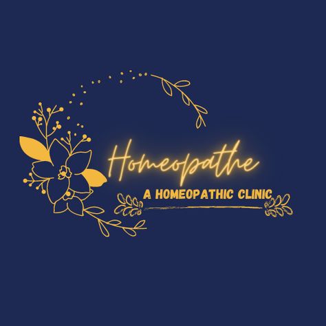 A logo,designed by mano through canva app Homeopathy Logo, Clinic Logo, Canva App, Logo Design Creative, Homeopathy, Design Creative, Font Styles, A Logo, Logo Design