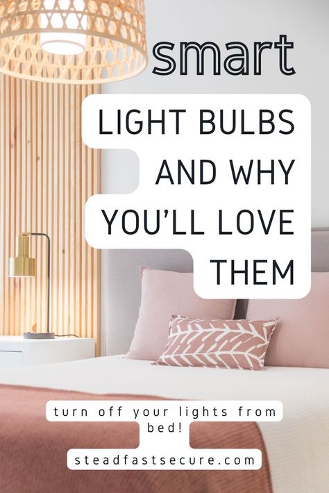 Smart lighting can come in different forms, but the one we’re raving about today is smart light bulbs. These can be screwed right into the socket like a normal bulb. Once they are installed, they can be connected to your wireless network. Now that you’re ready to go, time your lights to switch on while you’re out of town, to make it appear like someone’s home. Which is also the best security hack ever! Uni Room Ideas Uk, Uni Room Ideas, New Bedroom Ideas, Interior Led Lights, Uni Room, New Bedroom, Smart Lights, Smart Bulb, Wireless Network
