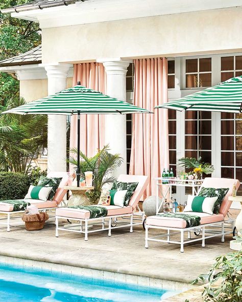 Lounging Area, Living Pool, Brand Activations, Pool Umbrellas, Palm Beach Style, Twelfth Night, Patio Roof, Modern Glam, Pool Decor