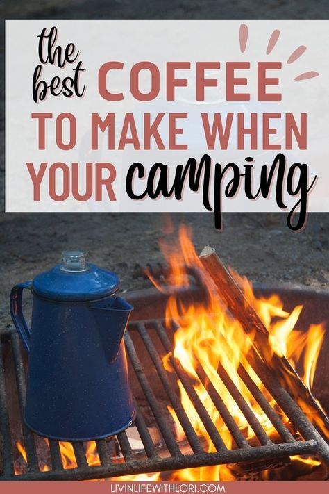 how to make the best camping coffee Camping Coffee Maker, Campfire Coffee, Ways To Make Coffee, Make Coffee, Delicious Coffee, Camping Coffee, Coffee Makers, Drinking Coffee, How To Make Coffee