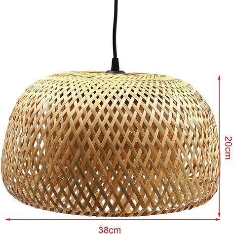 Woven Lampshade, Shade Pendant Light, Lantern Pendant Lighting, Rattan Shades, Bamboo Lamp, Hanging Ceiling Lamps, Hanging Pendant Lamp, Lantern Chandelier, Bamboo Pendant Light