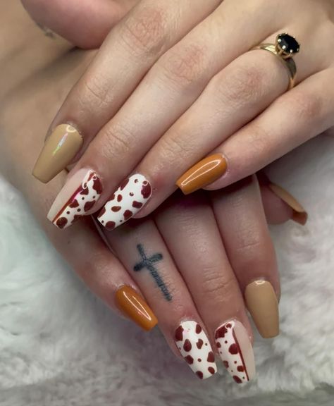 I’m LOVING the cow print request lately! And these turned out so cute!! 🐮🤎🤍 Booking 🔗: http://nailcreationsbychey.square.site/ #nailcreationsbychey #nailtech #pamperyourself #beauty #pensacolaflorida #gelmanicure #paceflorida #miltonflorida #gelextensions #cowprint #fallnails Milton Florida, Pensacola Florida, Cow Nails, Gel Extensions, Gel Manicure, Cow Print, Nail Tech, Cow, Turn Ons