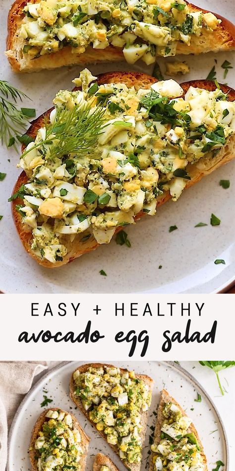 healthhealthy snacksmental healthhealth departmenthealth and fitness Avocado Recipes Healthy, Healthy Avocado, Avocado Egg Salad, Healthy Breakfast Recipes Easy, Stuffed Avocado Healthy, Health Dinner Recipes, Avocado Recipes, Egg Salad, Avocado Egg