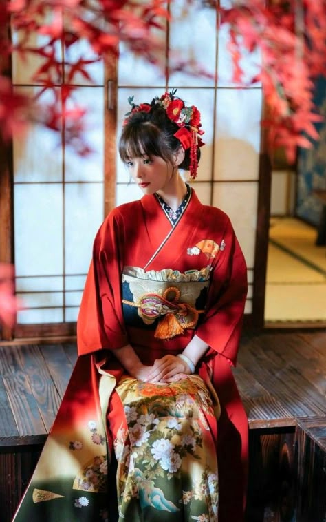 Pose Mannequin, Japanese Traditional Clothes, Traditional Asian Dress, Japanese Yukata, Japanese Traditional Clothing, Kimono Japan, Traditional Japanese Kimono, Kimono Yukata, Japan Culture