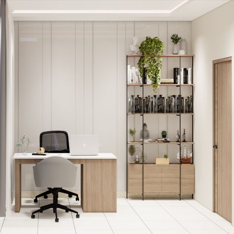 Take a look at this modern clinic room design that’s both functional and welcoming! A clean desk area for consultations, and a stylish bookshelf with plants for a calming touch, this layout is perfect for creating a warm and professional atmosphere in any clinic. Get inspired to design clinic spaces that prioritize both comfort and efficiency! Clinic Room Design, Clinic Consultation Room Design, Consultation Room Design, Bookshelf With Plants, Stylish Bookshelf, Modern Clinic, Design Clinic, Clinic Room, Consultation Room