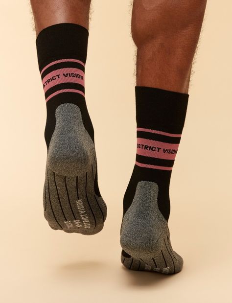 Sport Socks Design, Logo Basket, Nice Socks, Socks Photography, Mens Socks Fashion, District Vision, Socks Design, Mens Sports Socks, Sock Design