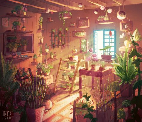 Escape Aesthetic, Ambiance Aesthetic, 2d Texture, Anime Flower, Fantasy Rooms, Isometric Art, Environment Design, Environment Concept Art, Anime Scenery Wallpaper