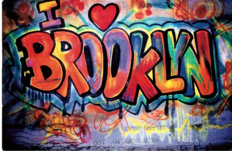 Nyc Graffiti Art, Brooklyn Graffiti, New York Postcard, Nyc Graffiti, Street Art News, Graffiti Photography, New York Graffiti, Sidewalk Chalk Art, Sidewalk Art