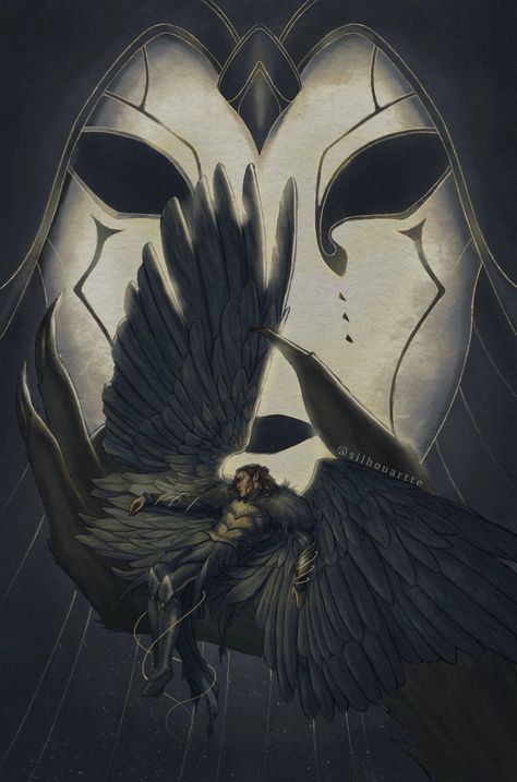 Icarus Painting, Lament For Icarus, Ghost Slayer, Herbert James Draper, Fantasy People, Critical Role Characters, Dnd Memes, Dnd Ideas, Raven Queen