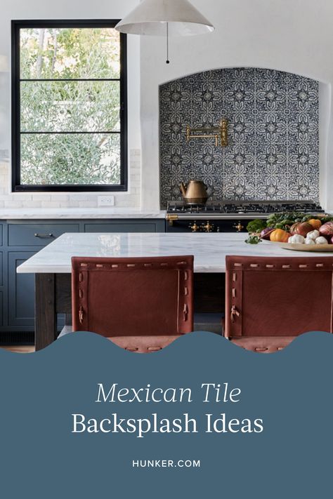 Spanish Style Backsplash, Mexican Tile Backsplash Kitchen Ideas, Mexico Tile Kitchen, Spanish Backsplash Kitchen Tilebar, Mexican Tile Kitchen Backsplash Custom Made Home Improvement Products, Mexican Talavera Tile Kitchen, Mexican Kitchen Design, Spanish Tile Kitchen, Spanish Tile Backsplash