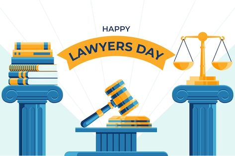 Flat lawyers day background | Free Vector #Freepik #freevector #flat-background #flat-design #event-background #wallpaper Lawyer Backgrounds, Desktop Wallpaper Law Student, Law Images Wallpaper, Law Related Images, Background Law Lawyer, Event Background, Lawyers Day, Flat Background, Day Background