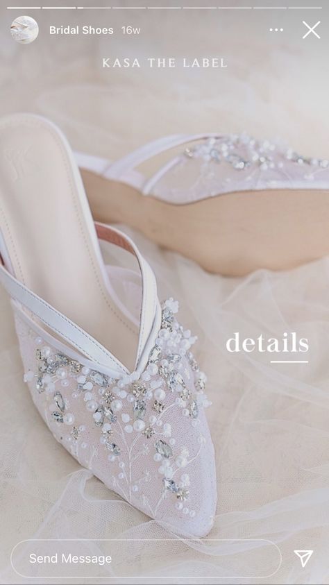 Summer Wedding Bridesmaids, Dress Nikah, Sepatu Wedding, Bridesmaid Shoes Flat, Summer Weddings Bridesmaids, Nikah Outfit, Bridesmaids Shoes, Shoe Makeover, Wedding Shoes Heels