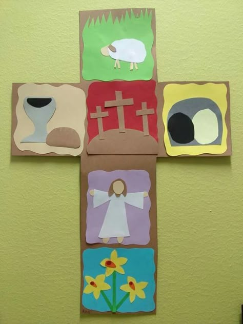 Easter Bible Crafts, Easter Diy Kids, Easter Sunday School, Children's Church Crafts, Easter Preschool, Sunday School Crafts For Kids, Religious Crafts, Christian Crafts, Bible Crafts For Kids