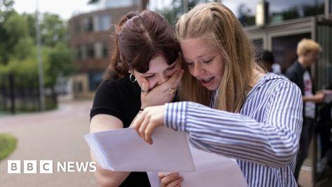 GCSE results 2022: When are they out and how are grades being decided? - BBC News A Level Results Day, A Level Grades, Gcse Results, Gcse Grades, Exam Marks, A Level Results, Results Day, A Level, University Admissions