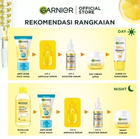 Garnier Skin Care Routine, Garnier Skin Care Products, Skincare Garnier, Combo Skin Care, Acne Prone Skin Care Routine, Garnier Skin Care, Skincare For Combination Skin, Tanning Skin Care, Acne Prone Skin Care