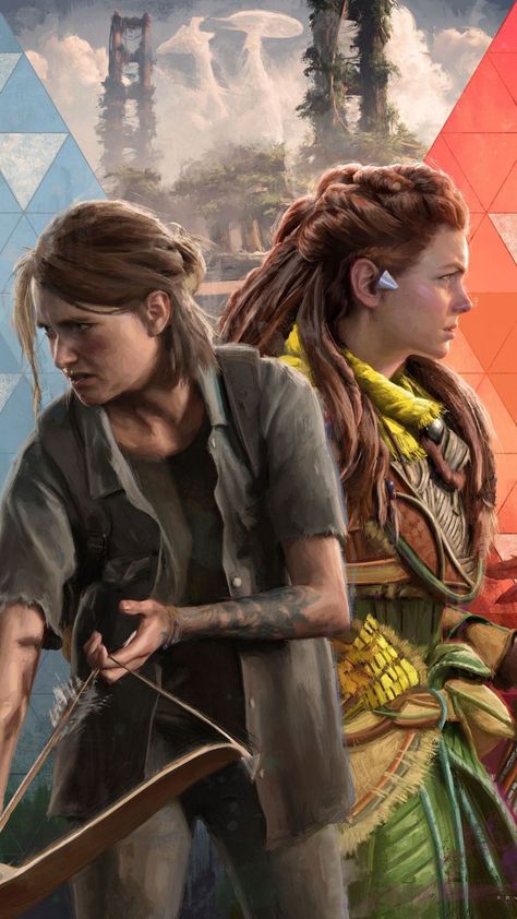 Aloy Wallpaper, Ellie Wallpaper, Ps5 Wallpaper, Cool Screensavers, Horizon Zero Dawn Wallpaper, Horizon Wallpaper, Special Illustration, Us Wallpaper, Horizon Zero Dawn Aloy