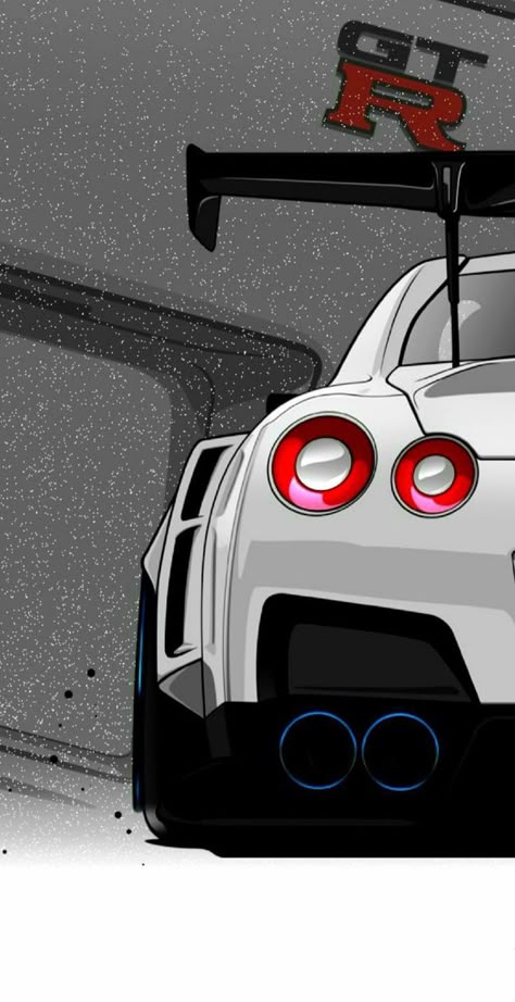 Kereta Sport, Nissan Gtr Wallpapers, Gtr Car, R35 Gtr, Sports Car Wallpaper, Nissan Gtr R35, Jdm Wallpaper, Cool Car Drawings, Best Jdm Cars