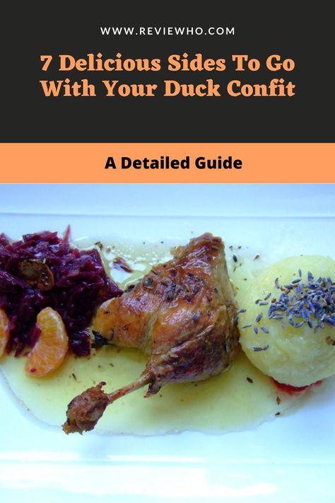 duck confit sides Duck Confit Plating, What To Serve With Duck, Duck Confit Recipe, Delicious Sides, Duck Confit, Duck Fat, Dinner Is Served, The Dinner, Perfect Side Dish