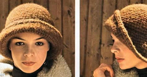 Blog de tricot avec d'anciens modèles, des modèles vintages de bonnet, bérets, chapeaux, cagoules, pour se protéger la tête du froid ou du chaud. Bob Crochet, Le Crochet, Winter Hats, Couture, Knitting, Crochet, Hats, Art