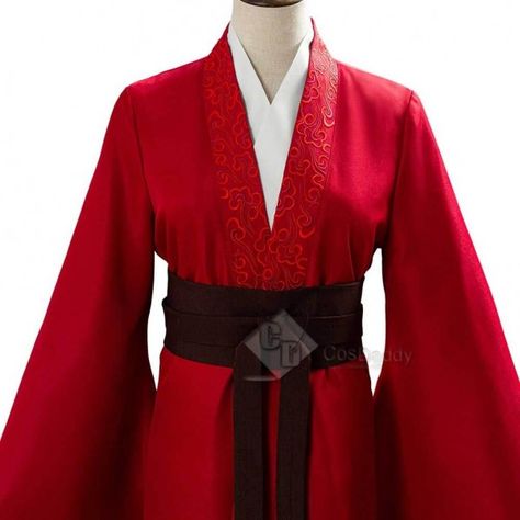 Mulan Costume Women, Mulan Costume Diy, Mulan Halloween, Mulan Cosplay, Rey Star Wars Costume, Martial Arts Fashion, Mulan Dress, Mulan 2020, Mulan Princess