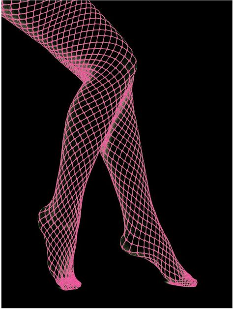 Pink Fishnet Outfit, Pink Fishnets, Net Leggings, Fishnet Outfit, Goth Accessories, Alt Girl, Pants Pattern, Women's Summer Fashion, Pink Aesthetic