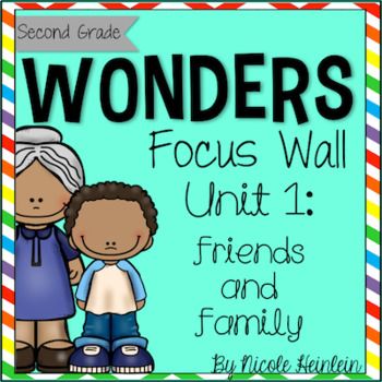 SECOND Grade Reading Wonders Unit 1 Focus Wall Wonders Focus Wall Second Grade, Wonders 2nd Grade Unit 1, Wonders 2023 2nd Grade, Wonders Reading 2nd Grade, Wonders Focus Wall, Mcgraw Hill Wonders, Focus Boards, Kindergarten Units, Second Grade Reading