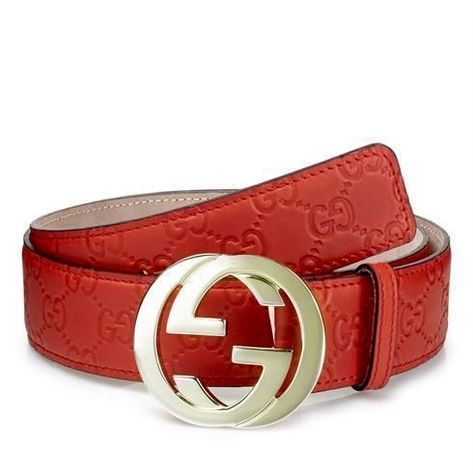 Gucci red belt #fashion Red Belt, Mix N Match, Gucci, Red