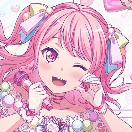 Aya Bandori, Aya Maruyama, Bandori Icons, Pastel Palettes, Birthday Icon, Tap Tap, Pastel Palette, Rhythm Games, Game Icon