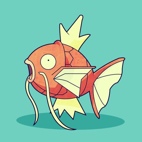 Magikarp Wallpaper, Magikarp Art, Pokemon Magikarp, Hunger Games Simulator, Cross Stitch Pokemon, Stitch Pokemon, Disc Art, Pokemon Gen 1, Inspo Drawing