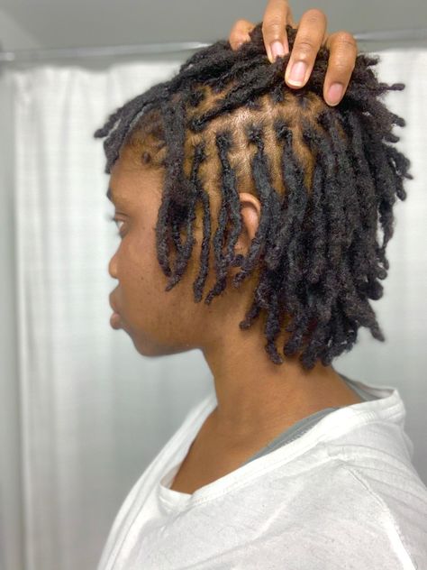 Instant Loc Journey, Instant Locs Short Hair, Instant Dread Locks, Instant Locs Natural Hair Short, Short Instant Locs, Instant Locs On Short Hair, Fine Locs, Instant Locs Natural Hair, Instant Dreads